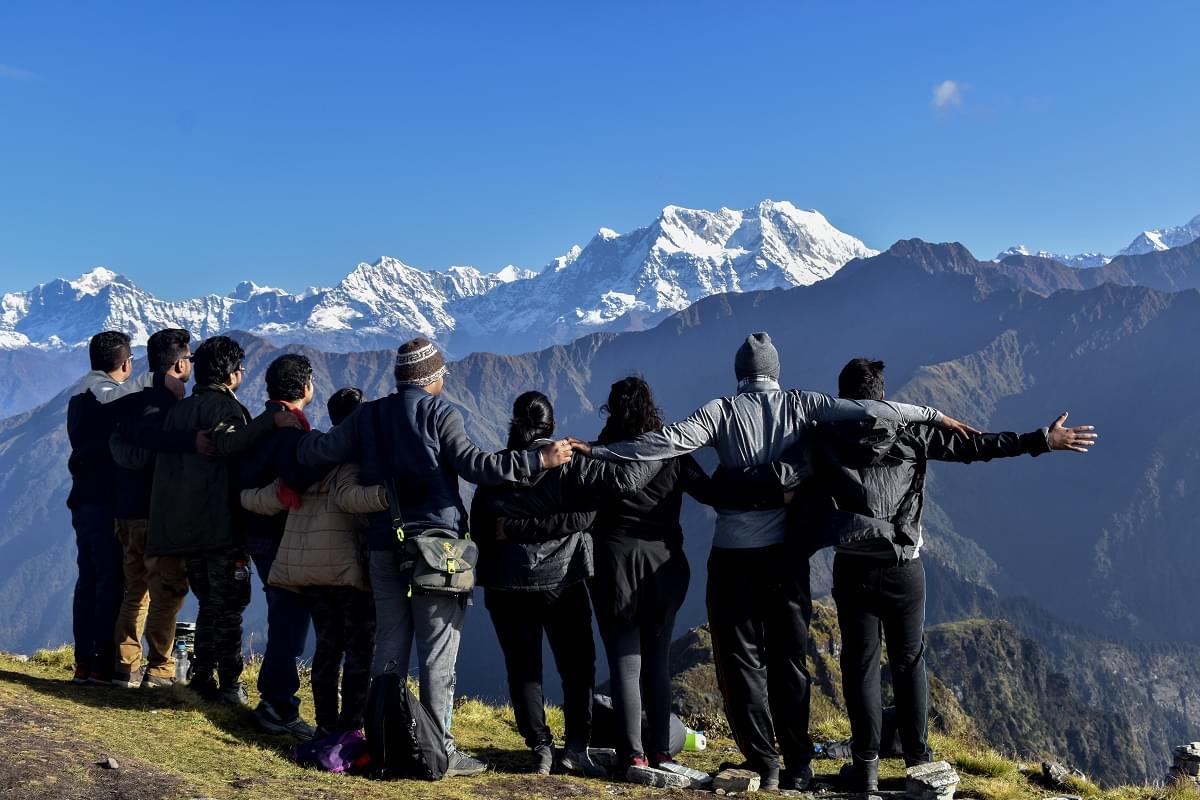 Group at Chandrashila Peak